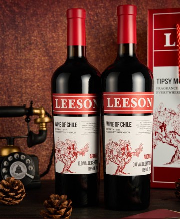 雷盛智利珍藏级老藤甄选干红葡萄酒（一箱两瓶）